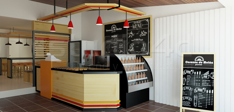 diseño y adecuacion de locales para cafes y restaurantes