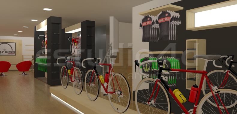 diseño y adecuacion de locales deportivos locales de bicicletas
