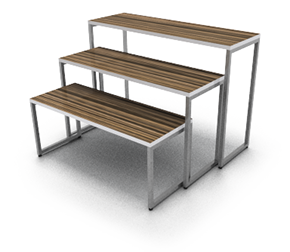 mesa metalica modular